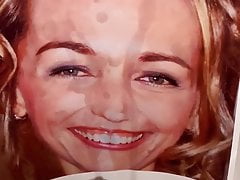 After the cumshot, her face needs to be washed
