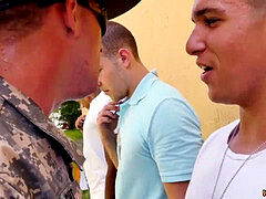 Gay-military, gay-3some, gay-straight
