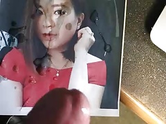 Cum on pic tribute to ClaraCa