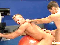 bulky pornographic star gets caboose nailed