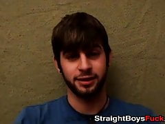 Wild threesome for short haired teen with well endowed men