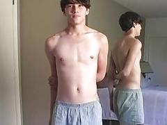 Pretty boy during porn audition