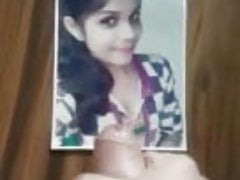 Cum on sexy hot cleavage of milfshreya