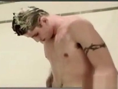 naked wrestle, then a shower