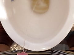 Taking a pee