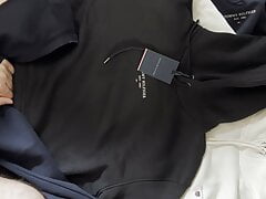 Cum on new Tommy Hilfiger Hoodie