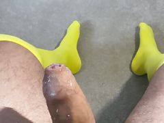 Sucking cum off my fingers