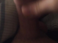 Just touching myself with a little of pre cum