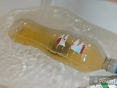 Bladder Enema With The Botte My Bf Had His Date Piss In