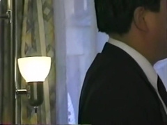 Overweight Asian Guy Getting Oral From A Friend