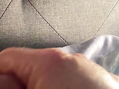 Self pounding my rock hard cock