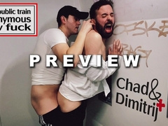 chav and random commuter boink condom-free in a teach rest room