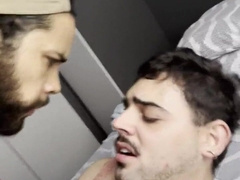 Young stud let out sweetheart for his homie