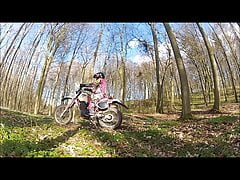 in the wood crossbiker wank
