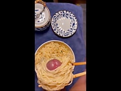 Food Sex - Cum On Noodle