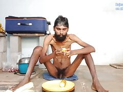 Part 2 Rajeshplayboy993 eating roasted sweet corn