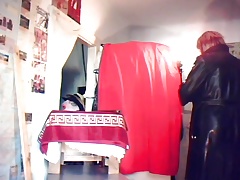 Crudelitas in leather coat 2
