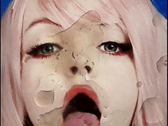Cum tribute on girls