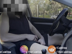 CAUGHT IN PUBLIC WHILE I WAS TUGGING AND HE RECORDED ME