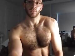 Handsome with huge dick cum