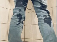 Hollister Jeans and Puma briefs wetting