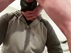 Straight alpha throatfucking his sub - Part 2