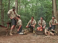 TWINKPOP - A Group Of Scouts Meets In The Middle Of The Woods To Have An Orgy With Their Scout Leader