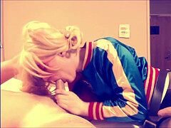 Suicide squad Harley Quinn crossdresser gargle and gulp