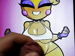 Toy Chica Bouncy Boobs Cum Tribute