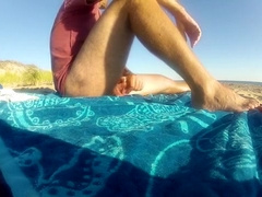 On the beach