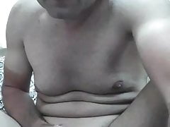 handsome  male doing show with big dick