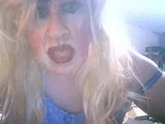 Abhorrent mature smoking streetwalking fuckslut Sarah Fuckpig drains her ciitty man sausage