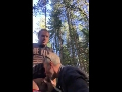 Cruisingbareback fucked by stranger