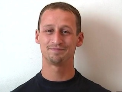 Str8 Worker Came To Pose For Pictures Removes All And Show Us His Hard Big Dick