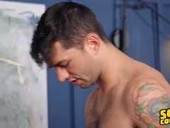 Sean Cody - Piercing Nicky And Cam Clean Face Fuck