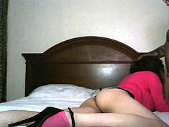 Crossdresser gets an anonymous breeding