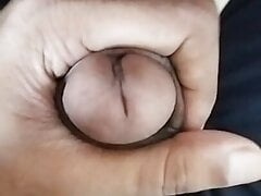 Penise hand jurking but not cum out