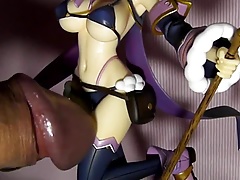 figure bukkake sof(Bikini Warriors Mage)Part3