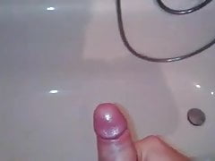 Cum while watching pron video