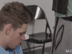 Airport Security Take For A Private Examination 11 Min With Jack Hunter, Del Ray And Michael Del Ray