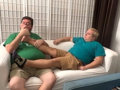 Dilf, gay bondage, feet tickles