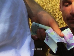 Steamy Czech lover gets busy fucking in the ass for good cash