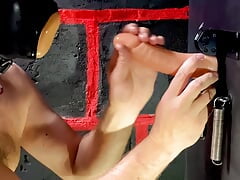 Deep Throat Trainer in All Its Glory! 1 Workout!