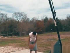 Solo british muscle wanking fat cock outdoors