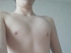 Ultra-Kinky youngster wanks off and ejaculates all over himself