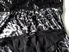 cum on dress and panties