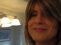 Crossdresser Samantha Pops After a Scorching Rubdown