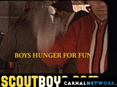 Noah White got his pucker drilled  in doggy style by Scoutmaster Dylan Tides
