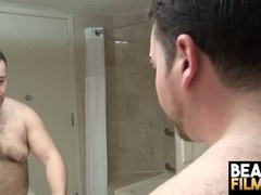 Troy Mcnastee and Machael Johnson get steamy in the shower