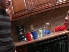 College guy mouth sucking hard dick gets mouth jizzed